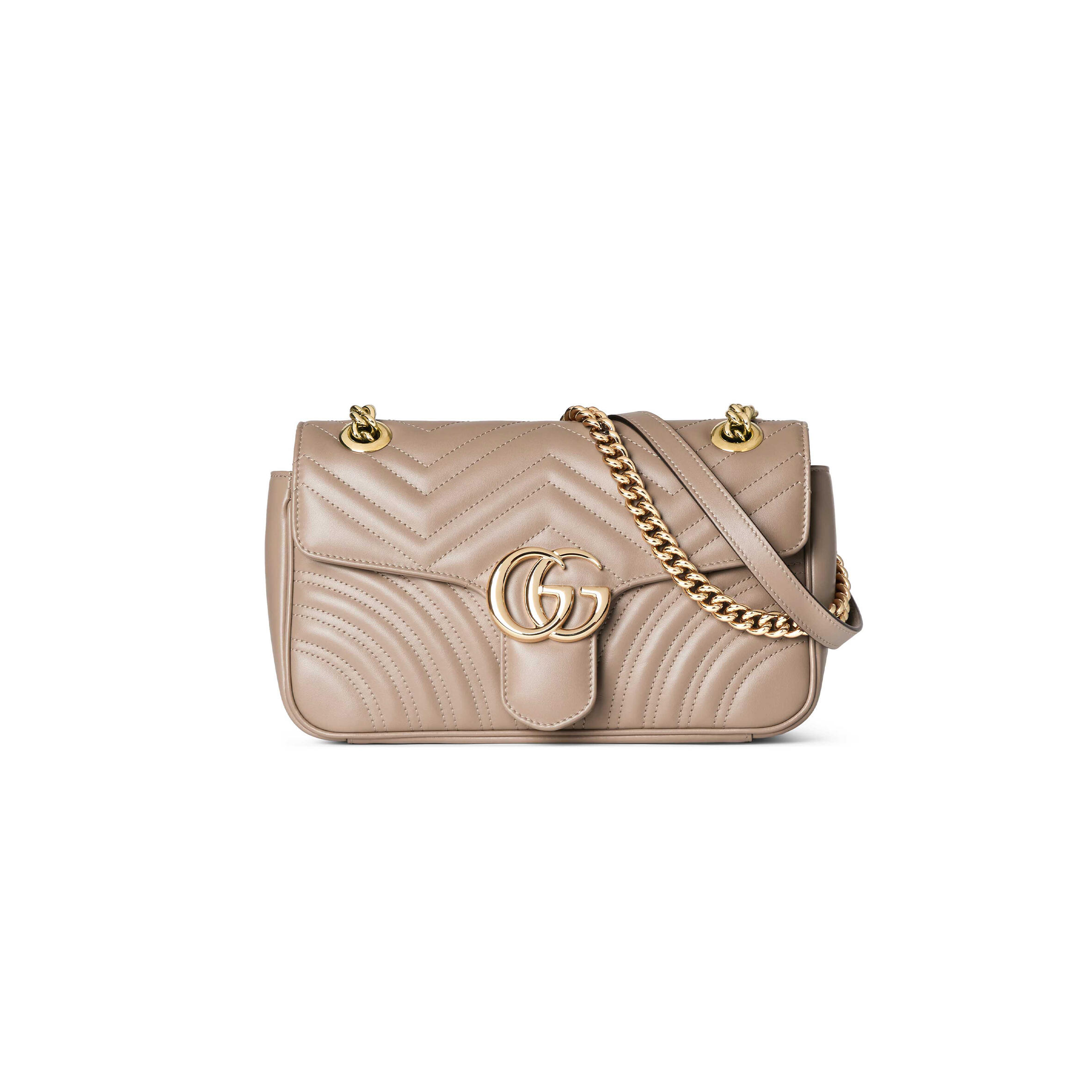 GUCCI MARMONT SMALL MATELASSE SHOULDER BAG 443497 (26*15*7cm)